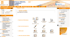 Desktop Screenshot of greffe-tc-vienne.fr