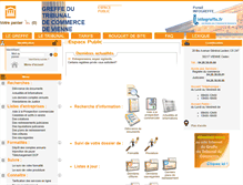 Tablet Screenshot of greffe-tc-vienne.fr